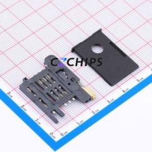 <b>SIM</b>-816-P6 <b>SIM</b> <b>Card</b> Connector SMD Connector Self-Return Type Nano <b>SIM</b> <b>Card</b> <b>Card</b> <b>Holder</b> 3.1mm - Product Image 2