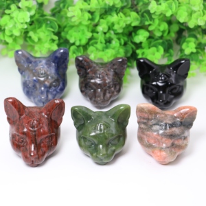 Vente en gros de lunes en cristal naturel sculptées à la main, lune en cornaline, lune en agate rouge, pour cadeau - Product Image 5
