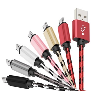 Cáp Dữ Liệu Sạc Nhanh V8 Cáp Micro USB Nylon 1M Dây Cáp Sạc Cho Xiaomi <span class=keywords><strong>HTC</strong></span> Samsung <span class=keywords><strong>Android</strong></span> Dây Cáp Điện Thoại - Product Image 6
