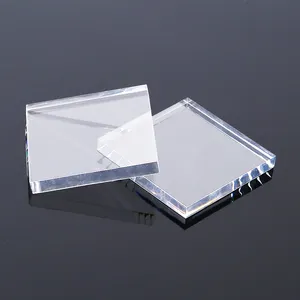 Reciclável Perspex PMMA Folha de Acrílico Transparente de Plástico Endurecido 3 milímetros Luminosa Folha De Acrílico para