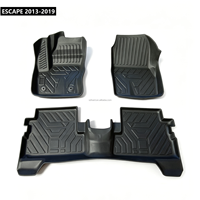 Karpet Mobil Aksesoris Otomatis Full Surround Anti Bau Mudah Dibersihkan, Grosir Kustom untuk ESCAPE 2013-2019