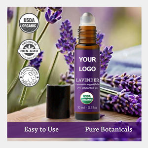 Aceite Esencial de Lavanda Orgánico de Marca Privada en Roll-on para Dormir, Aliviar la Ansiedad y el Estrés, Prediluido con Aceite de Coco - Product Image 5