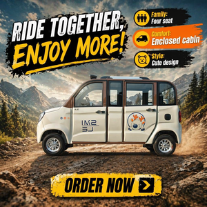 Vehículo de Cuatro Ruedas, Autos Eléctricos Económicos 2024, Scooter Solar, Auto <span class=keywords><strong>Pequeño</strong></span>, Gran Venta, para Adultos - Product Image 4