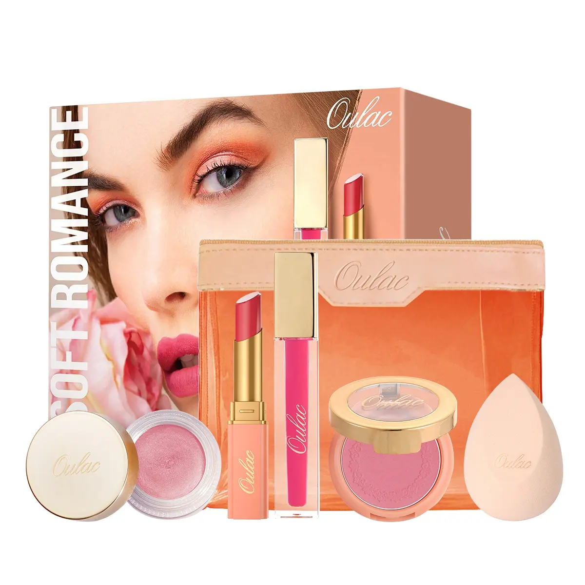 Wholesale Makeup Set Waterproof Makeup Set cream Eyeshadow Blush Matte Lipstick Cosmetics Kit