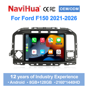 Navihua Autoradio Android 13,2 pouces avec lecteur DVD, GPS, multimédia, navigation, Android Auto, Carplay, mise à niveau pour Ford F150 2021-2026 - Product Image 2