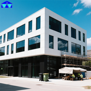 Edificio Corporativo Prefabricado de Acero de <span class=keywords><strong>M</strong></span>últiples Niveles para Espacio de Oficinas Comerciales en Sierra Leona - Product Image 5