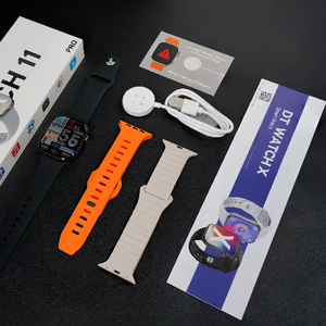 นาฬิกาอัจฉริยะ DT <span class=keywords><strong>WATCH</strong></span> 11 หน่วยความจำ 16GB รองรับ 5G/<span class=keywords><strong>WiFi</strong></span>/4G กันน้ำระดับ IP68 ปลดล็อคแล้ว เกรด A+ ตัวเรือนเหล็กคุณภาพเยี่ยม - Product Image 1