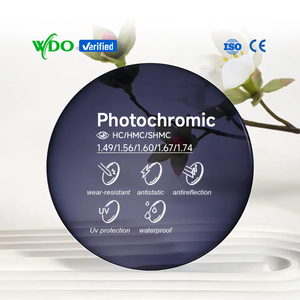 Lentilles photochromiques 1.56 de Photomagic Manufacturers, couleur grise, <span class=keywords><strong>anti</strong></span>-reflets, lentilles médicales photochromiques, prix des lentilles de lunettes - Product Image 1