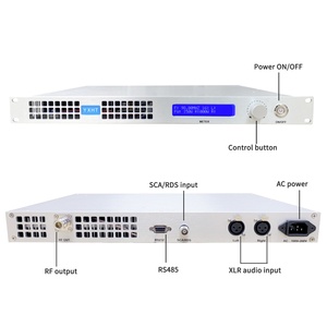 Émetteur <span class=keywords><strong>FM</strong></span> sans fil extérieur YXHT-1, 50W, compatible avec les appareils de studio de diffusion complets - Product Image 2
