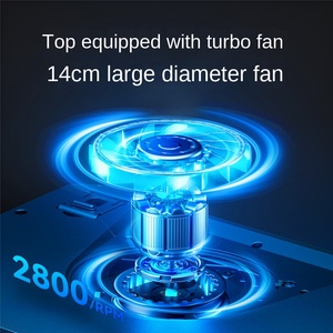 Khung năng lượng xanh tre V12 llano máy tính xách tay tản nhiệt gió lớn Tốc độ khung máy tính - Product Image 2