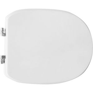Siège de toilette pour Faleri Duetto rond blanc 50,5 cm de longueur 37,5 cm de largeur - Product Image 1