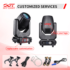 Prix direct usine <span class=keywords><strong>Lyre</strong></span> de scène à tête mobile Beam 295 à double prisme, pour DJ et discothèque, Mini Beam 295W Sharpy Light - Product Image 3