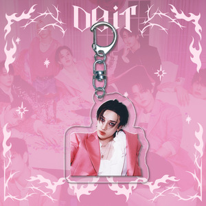 Portachiavi in acrilico DO IT Album Stray Kids, ciondolo per borsa Kpop, portachiavi per auto, ciondolo per telefono, vendita all'ingrosso - Product Image 3