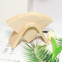 Support de filtre à café en bois, 1 pièce, support de stockage de papier filtrant et distributeur d'étagère pour usage domestique