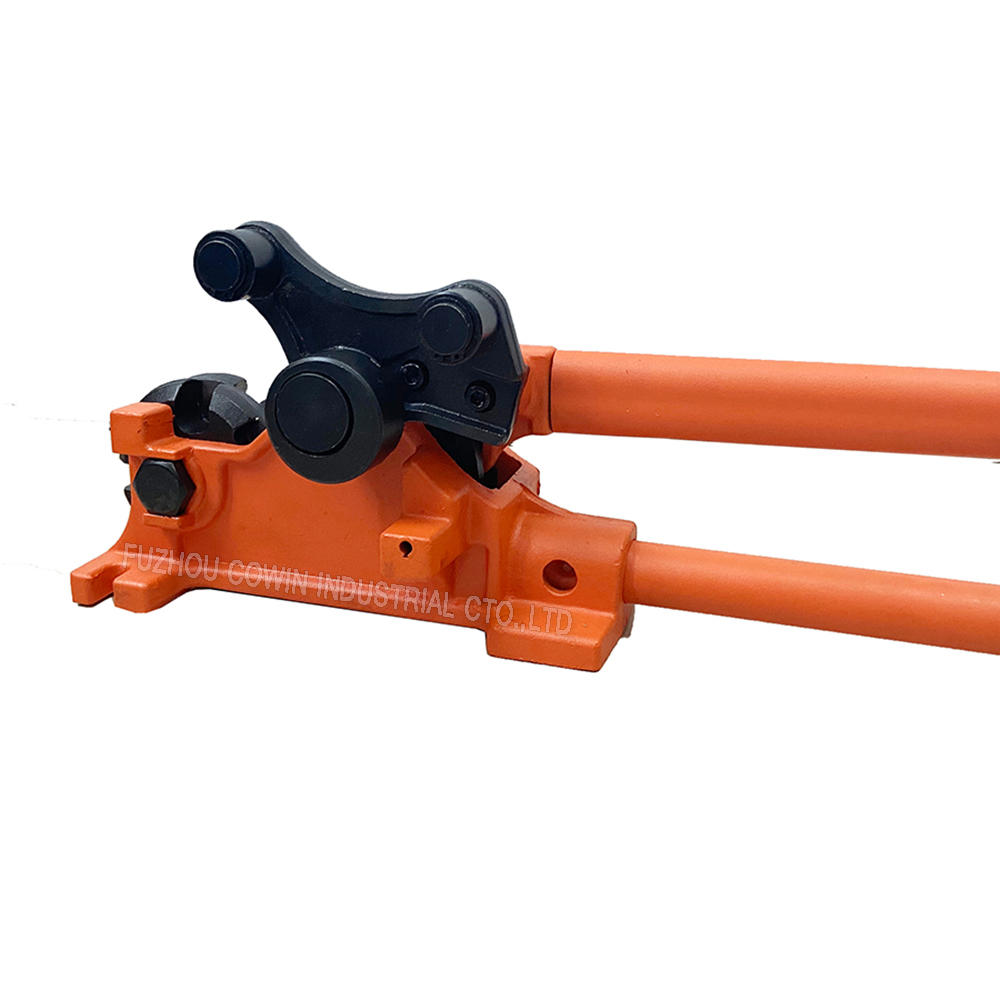 52 Inch American Manual Rebar Cutter and Bender 2 in 1 Cuts and Bends