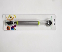 3-delige set roestvrijstalen keukenaccessoires, fruitdecoratie, meloenbollepel, fruit snijgereedschap