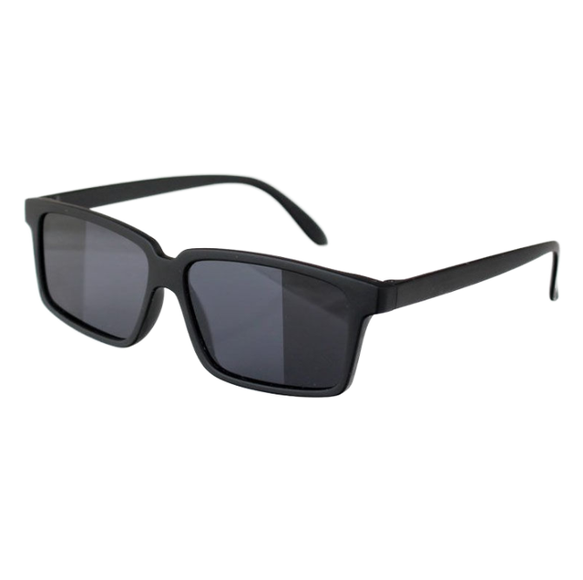 Men's Fashion Casual Square Sunglasses with Reflective Anti-Tracking Anti-Peeping Camera UV Protection Rear View Spy Sunglasses