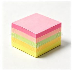 Memo Cheap Promotional Desk Color Sticky Notes for Office/School/Home Die Cut Memo Water Proof Printed <b>Notepad</b> Sticky Note - Product Image 4