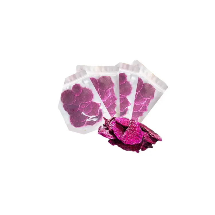 Organic Dried Red/Purple Dragon Fruit Top Sale Natural Taste Using For Food Good Quality Packing In Carton Vietnam Manufacturer