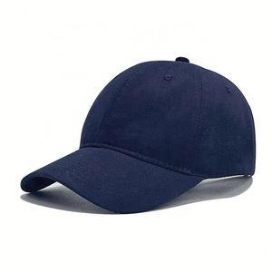 Wholesale Custom 3D Embroidery Cotton Baseball Cap Solid Plain Style Soft <b>Top</b> Golf Hat with High Quality Image - Product Image 1