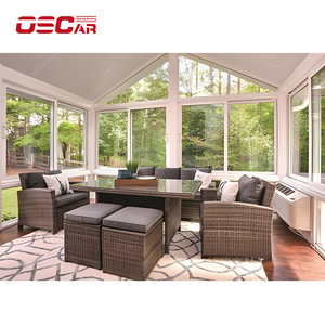 Pérgola de Aluminio para Jardín, Terraza o Patio, con Techo de Cristal, Personalizable, Fabricada en China, para las 4 Estaciones - Product Image 3