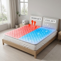 Matelas rafraîchissant à double zone pour lit, système de refroidissement par eau, alternative au sommeil sur le côté, vente en gros d'usine