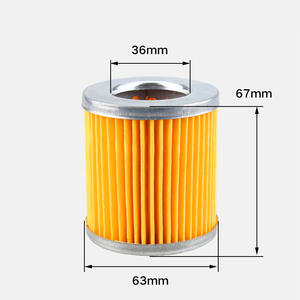 Filtre à air microfiltre Qipu pour moteurs diesel modifiés Tuo 168F et F170 refroidis par air, pièces de rechange pour moteurs à huile - Product Image 1