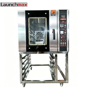 Forno a Convezione Elettrico ad Aria Calda per Casa, <span class=keywords><strong>Pizza</strong></span> e Pane, per Hotel e Ristoranti, Condizione: Forno a Convezione per Pane a 5 Ripiani - Product Image 1