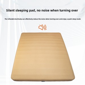 Matelas Gonflable Automatique d'Extérieur pour Camping, Équipement Anti-Humidité, Antidérapant, Respirant, Tissu Extensible 30D, Double Lit de Camping - Product Image 5