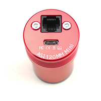 Caméra astronomique USB ZWO ASI120MINI pour télescope, caméra numérique CCD couleur DSP pour astronomie