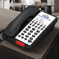Téléphone analogique à bas prix du fabricant Téléphone d'hôtel Téléphone filaire Téléphone filaire pour hôtel Maison FICAN601B