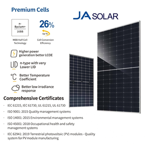 Paneles Solares Monocristalinos de Media Celda <span class=keywords><strong>Ja</strong></span> Longi Jinko Risen Train de 400W 440W 445W 450W 455W 460W 500W 550W para Sistemas de Energía <span class=keywords><strong>Solar</strong></span> Domésticos - Product Image 2