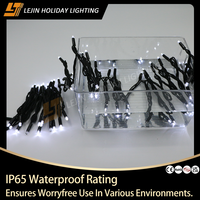 Guirnalda de Luces LED de Alta Calidad Personalizada, Decoración de Hadas Brillantes para Exteriores, IP65 Impermeable, Cable de Cobre y Goma Pura