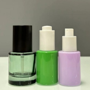 ขวดหยดแก้วสีเหลืองอำพันด้าน 15 มล. ทรงสี่เหลี่ยม ขวดแก้วใสสำหรับน้ำมันหอมระเหย เซรั่ม เครื่องสำอาง - Product Image 3