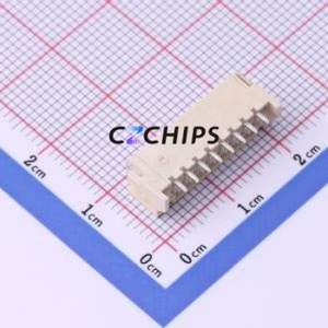 WAFER-PH2.0-8PWB Wire-to-Board Pin Header SMD,P=2mm,Horizontal Mount Connector 1x8P 2mm Horizontal Mount PH - Product Image 2