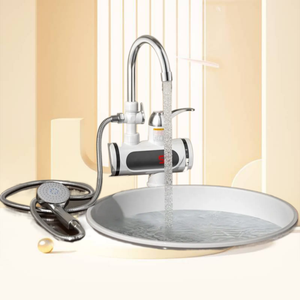 Nuevo Grifo Eléctrico de Agua Caliente para Baño y Cocina de 3000w, Calentador de Agua Instantáneo para Ducha - Product Image 5