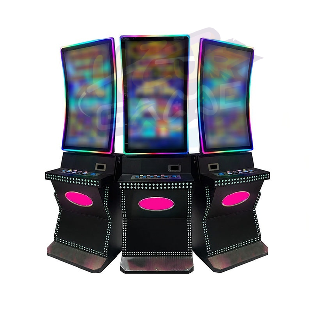 Most Popular Amusement Arcade Game Machine with Curve 43 Inch Touch Monitor Skill Game Cabinet for Sale