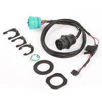 Custom OBD2 OBDII OBD Plug Connector Cable Factory 12V 24V Lector de código
