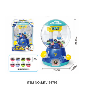 Juguetes Electrónicos para Niños, Máquina de Atrapar Huevos <span class=keywords><strong>Musicales</strong></span>, Juego de Atrapar Pelotas, Mini Máquina de Garras de Plástico para Muñecas - Product Image 5