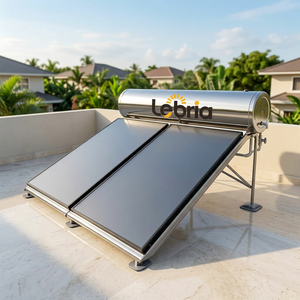<span class=keywords><strong>Chauffe</strong></span>-<span class=keywords><strong>eau</strong></span> solaire à plaque plate Lebria, système à panneaux plats pressurisés, réservoir en acier inoxydable pour usage domestique et commercial - Product Image 3