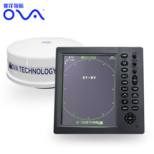 Système <span class=keywords><strong>radar</strong></span> longue portée Xband LCD 10 pouces OEM, directement de l'usine, pour la navigation maritime, matériau plastique pour bateaux - Product Image 1