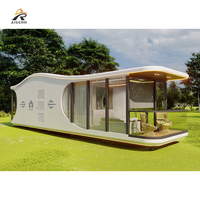 Maison préfabriquée espace Capsule Lit cabine Hôtel Conteneur maison couchage extérieur Mobile Petite maison luxe Capsule Maison
