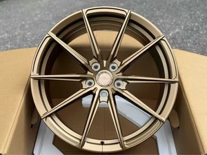 Jantes forgées monobloc sur mesure en 2 parties, 17 18 19 20 21 22 pouces, en alliage d'aluminium poli, 5x112 5x120 5x114.3 pour <span class=keywords><strong>Ferrari</strong></span> - Product Image 4