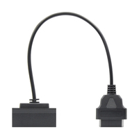 Cable de Extensión de Arnés Automotriz Personalizado de 16 Pines para Ford, Conector de 7 Pines a OBD2/OBDII de 16 Pines, Lector de Códigos