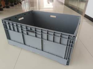 Caixa contínua dobrável resistente Bulk Parts Caixa De Armazenamento 400*300 milímetros Eu Caixa Do Transporte Padrão Com Tampa - Product Image 1