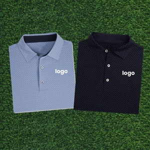 Camisetas de Golf de Punto Extra Grandes de Alta Calidad OEM, Logotipo Bordado Personalizado, Diseño Propio, Poliéster y Spandex, Impresión de Secado Rápido, Manga Corta - Product Image 1