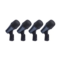 DMK7 Excellent rapport qualité-prix Kit de microphones de batterie filaires dynamiques en plastique pour batterie acoustique 7 pièces/ensemble