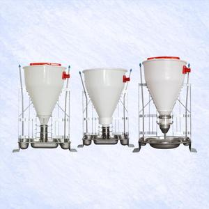 Comedero Automático para Cerdos Hengyin, Húmedo y Seco, Plástico+Acero, Blanco, 50 kg, 1 Año de Garantía, Larga Duración - Product Image 4