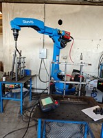 Sistema Robótico de Soldadura de Doble Estación SteviS One-Stop con PLC y Motor para Windows, Diseño Gratuito y Configuración Local en la UE