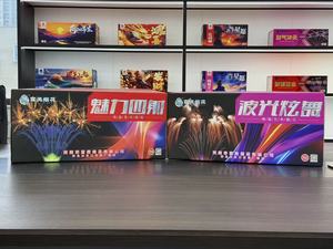 ارتقِ باحتفالات العام الجديد بألعاب نارية رائعة للكيك بالألعاب النارية الرومانسية تضيء الليل - Product Image 2